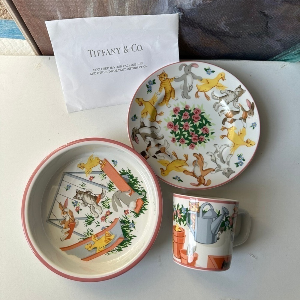 Vintage Tiffany Co. 3 Pieces Tea Set